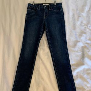 311 Shaping Skinny dark wash Levi jeans